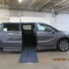 Grey Honda Odyssey with BraunAbility Side Entry Automatic In Floor conversion