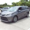 Grey Toyota Sienna with Driverge Rear Entry Manual Fold Out conversion