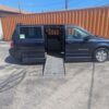 Blue Dodge Grand Caravan with BraunAbility Side Entry Automatic Fold Out conversion