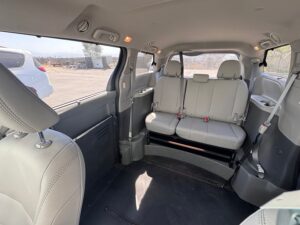Grey Toyota Sienna with BraunAbility Side Entry Automatic Fold Out conversion