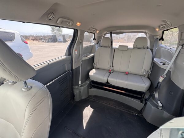 Grey Toyota Sienna with BraunAbility Side Entry Automatic Fold Out conversion