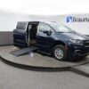 Blue Chrysler Pacifica with BraunAbility Side Entry Automatic In Floor conversion