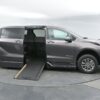 Grey Toyota Sienna with BraunAbility Side Entry Automatic In Floor conversion