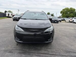 Black Chrysler Pacifica with Vantage Mobility Side Entry Automatic In Floor conversion