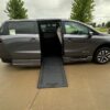 Grey Honda Odyssey with BraunAbility Side Entry Automatic In Floor conversion