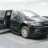 Black Chrysler Pacifica with BraunAbility Side Entry Automatic Fold Out conversion