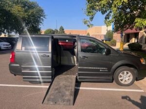 Chrysler Town and Country with BraunAbility Side Entry Automatic Fold Out conversion