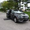 Grey Chrysler Pacifica with Vantage Mobility Side Entry Automatic In Floor conversion