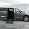 Grey Chrysler Pacifica with BraunAbility Side Entry Automatic Fold Out conversion