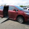 Red Toyota Sienna with Vantage Mobility Side Entry Automatic In Floor conversion