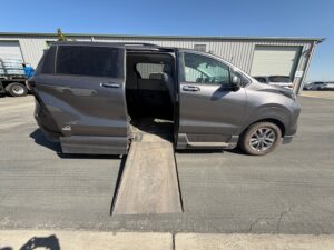 Grey Toyota Sienna with Vantage Mobility Side Entry Automatic In Floor conversion