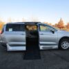 Silver Chrysler Voyager with Vantage Mobility Side Entry Automatic In Floor conversion