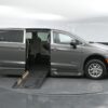 Grey Chrysler Pacifica with BraunAbility Side Entry Automatic Fold Out conversion