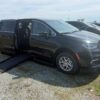 Black Chrysler Pacifica with BraunAbility Side Entry Automatic Fold Out conversion