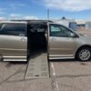 Gold Toyota Sienna with BraunAbility Side Entry Automatic Fold Out conversion
