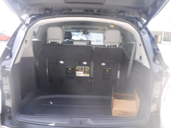 Black Toyota Sienna with Vantage Mobility Side Entry Automatic In Floor conversion