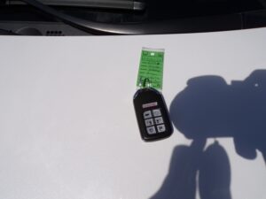 White Honda Odyssey with BraunAbility Side Entry Automatic In Floor conversion