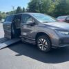 Grey Honda Odyssey with BraunAbility Side Entry Automatic In Floor conversion
