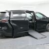 Black Toyota Sienna with BraunAbility Side Entry Automatic In Floor conversion