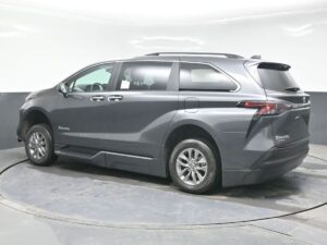 Grey Toyota Sienna with BraunAbility Side Entry Automatic Fold Out conversion