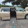 Brown Toyota Sienna with BraunAbility Side Entry Automatic Fold Out conversion