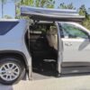 Silver Chevrolet Traverse with ATC Side Entry Automatic In Floor conversion