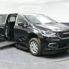 Black Chrysler Pacifica with BraunAbility Side Entry Automatic Fold Out conversion