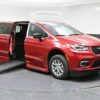 Red Chrysler Pacifica with BraunAbility Side Entry Automatic Fold Out conversion
