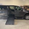 Grey Chrysler Voyager with BraunAbility Side Entry Automatic Fold Out conversion