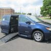 Blue Honda Odyssey with BraunAbility Side Entry Automatic Fold Out conversion