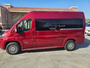 Red Ram ProMaster with Tempest Side Entry N/A N/A conversion