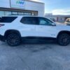 White Chevrolet Traverse with BraunAbility Side Entry Automatic In Floor conversion