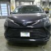 Black Toyota Sienna with BraunAbility Side Entry Automatic Fold Out conversion
