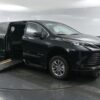 Black Toyota Sienna with BraunAbility Side Entry Automatic Fold Out conversion
