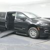 Black Chrysler Pacifica with BraunAbility Side Entry Automatic Fold Out conversion