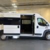 White Ram ProMaster with Other Rear Entry Automatic Fold Out conversion