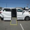White Toyota Sienna with Vantage Mobility Side Entry Manual In Floor conversion