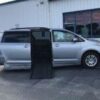 Silver Toyota Sienna with Vantage Mobility Side Entry Automatic In Floor conversion