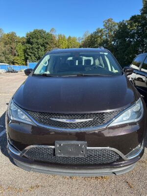 Brown Chrysler Pacifica with BraunAbility Side Entry Automatic Fold Out conversion