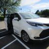 White Toyota Sienna with Vantage Mobility Side Entry Automatic In Floor conversion