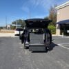 Blue Toyota Sienna with Driverge Rear Entry Manual Fold Out conversion