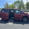 Red Toyota Sienna with Vantage Mobility Side Entry Automatic In Floor conversion