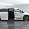 White Honda Odyssey with BraunAbility Side Entry Automatic In Floor conversion