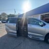 Silver Toyota Sienna with BraunAbility Side Entry Automatic Fold Out conversion