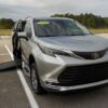 Silver Toyota Sienna with BraunAbility Side Entry Automatic In Floor conversion
