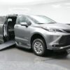 Grey Toyota Sienna with BraunAbility Side Entry Automatic In Floor conversion