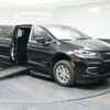 Black Chrysler Pacifica with BraunAbility Side Entry Automatic Fold Out conversion