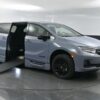 Grey Honda Odyssey with BraunAbility Side Entry Automatic In Floor conversion
