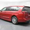 Red Chrysler Pacifica with BraunAbility Side Entry Automatic Fold Out conversion