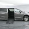 Grey Chrysler Pacifica with BraunAbility Side Entry Automatic Fold Out conversion